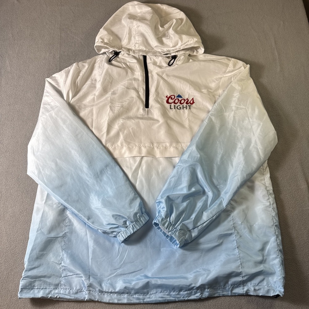 Coors Light WindbreakerJacket XL New Made To Chill